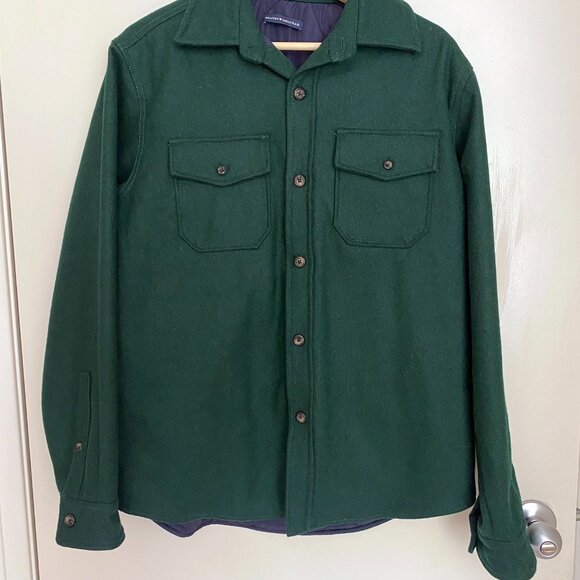 NWOT Brandy Melville Oversized Carson Jacket, Green, Regular Fit - Picture 5 of 7